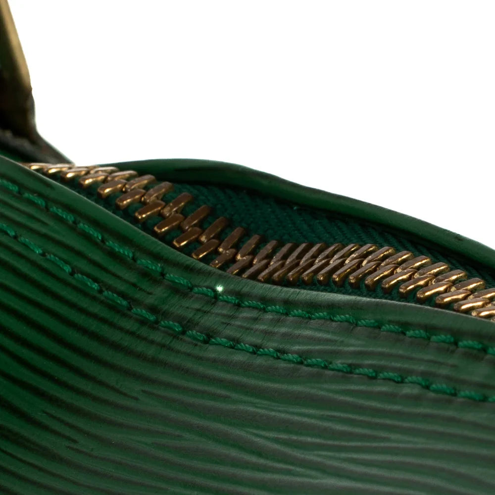 Keepall 45 Vintage en cuir épi vert