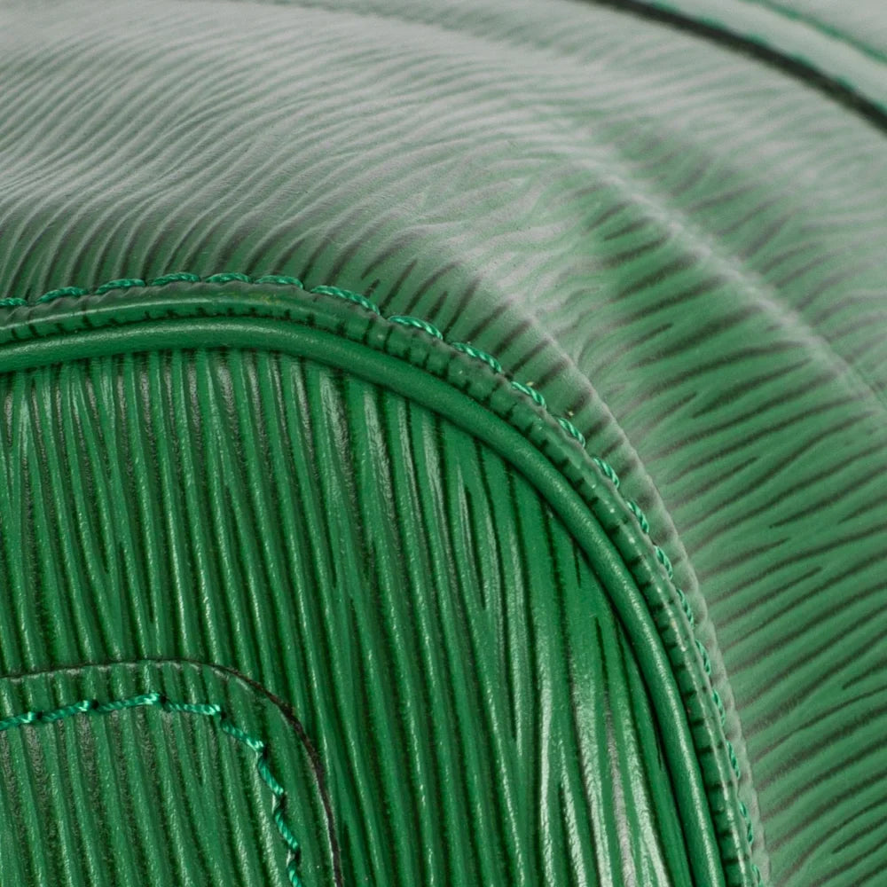 Keepall 45 Vintage en cuir épi vert