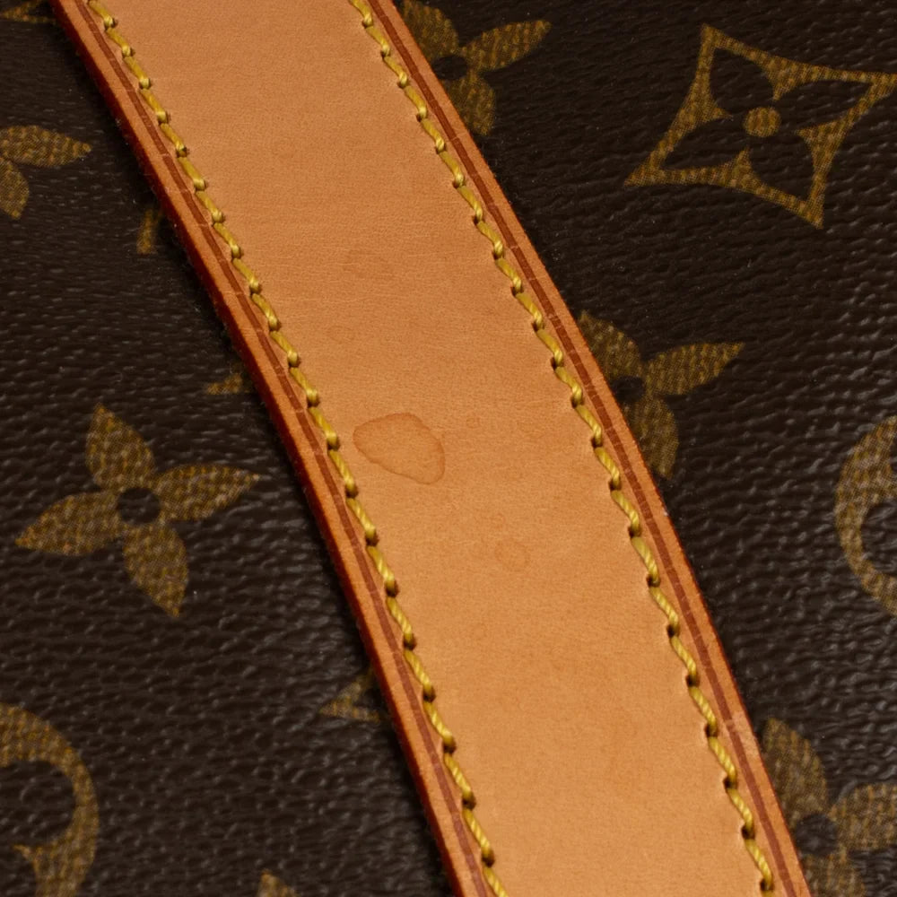 Keepall 60 Vintage en toile monogram marron