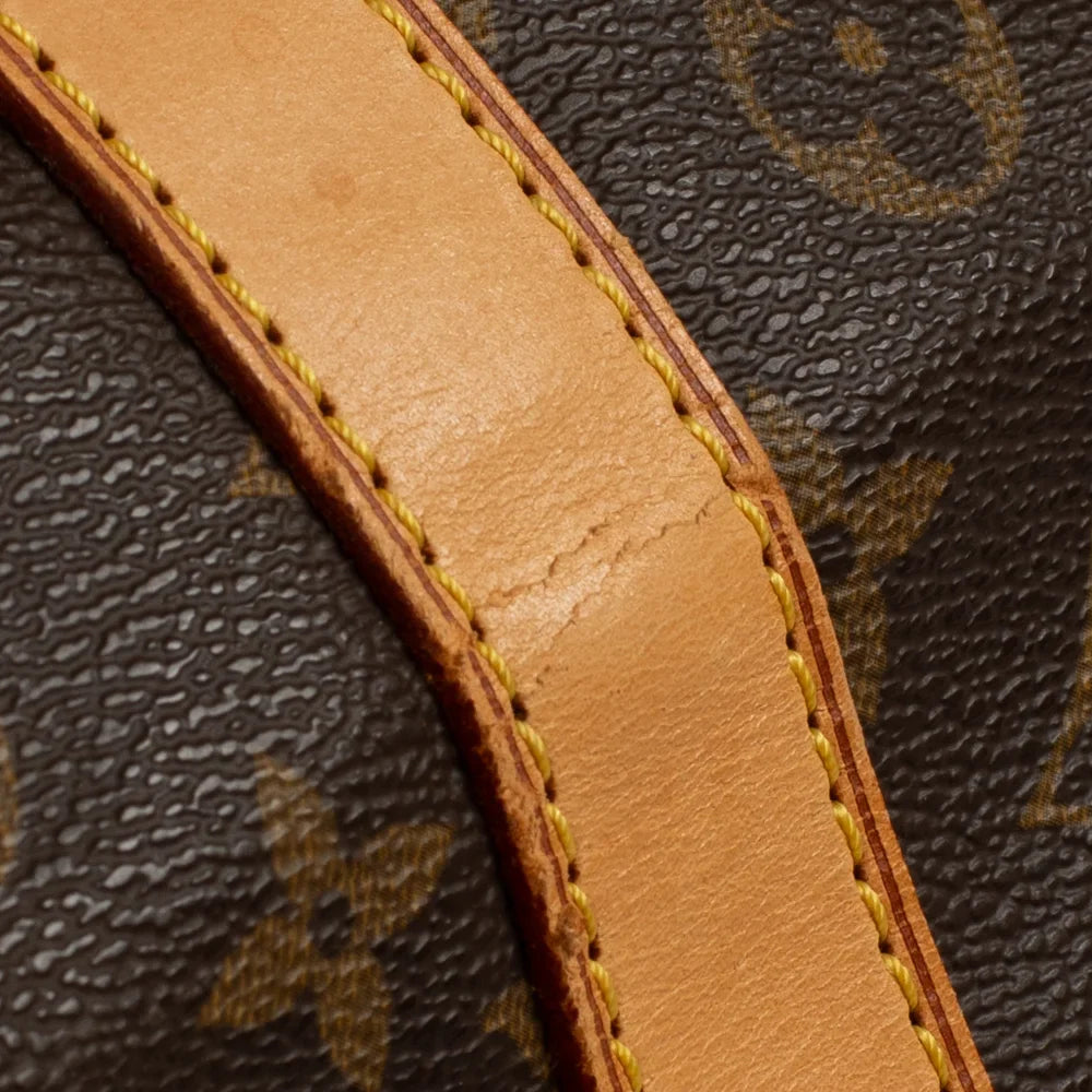 Keepall 60 Vintage en toile monogram marron