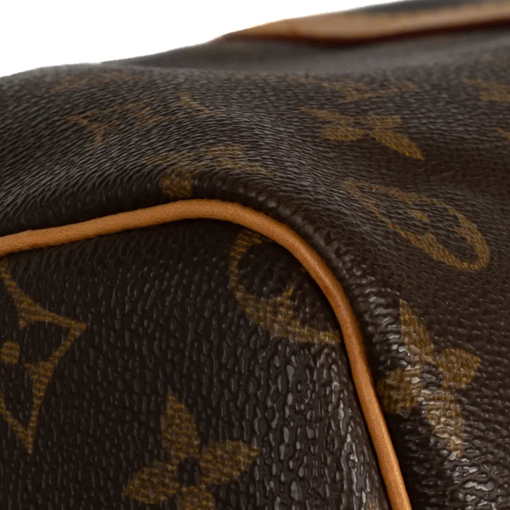 Keepall 60 Vintage en toile monogram marron