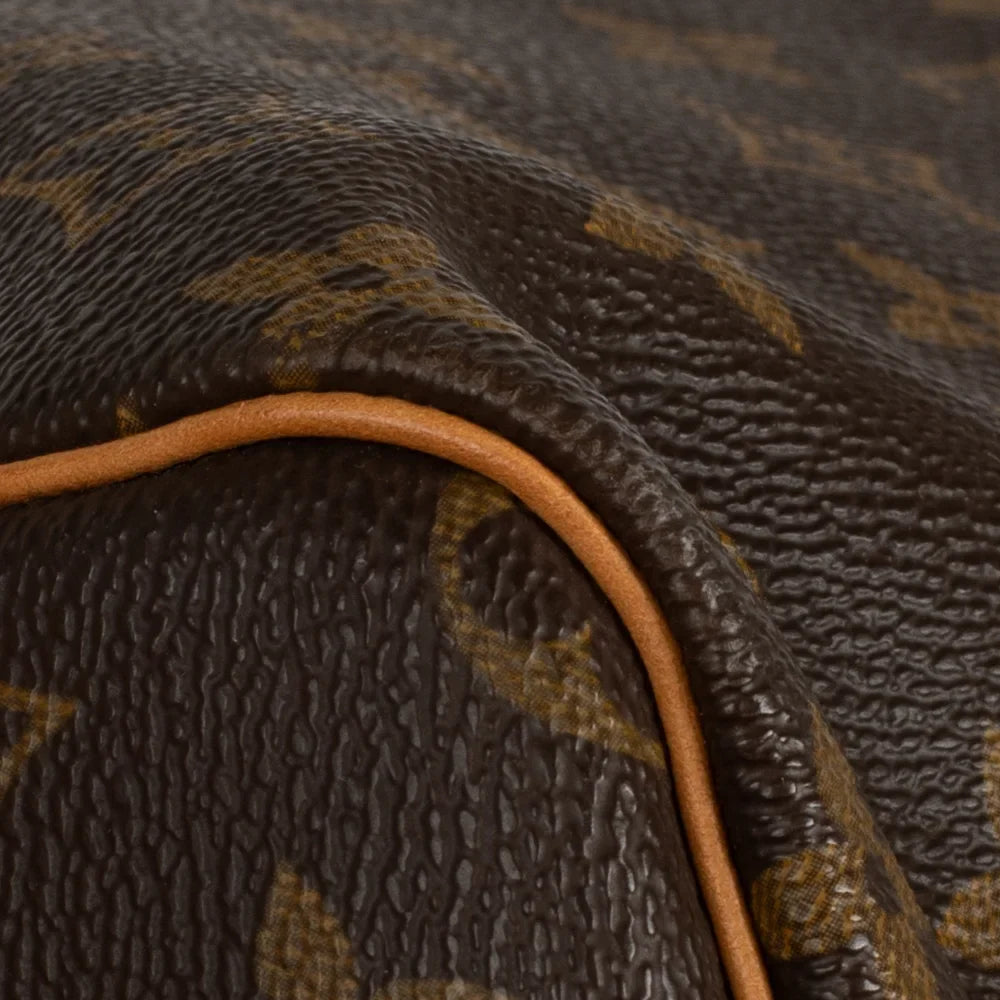 Keepall 60 Vintage en toile monogram marron