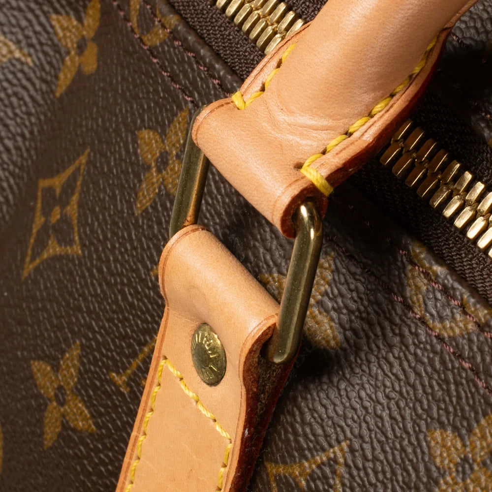 Keepall 55 Vintage en toile monogram marron
