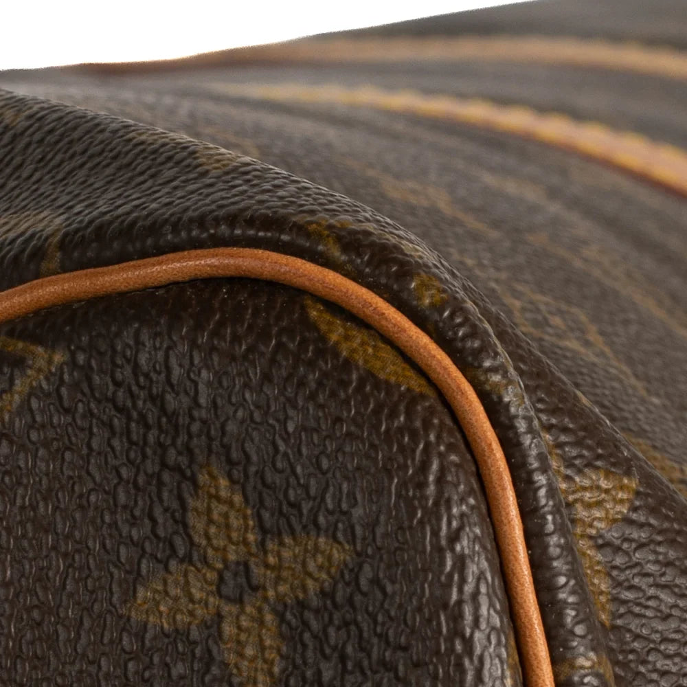 Keepall 55 Vintage en toile monogram marron