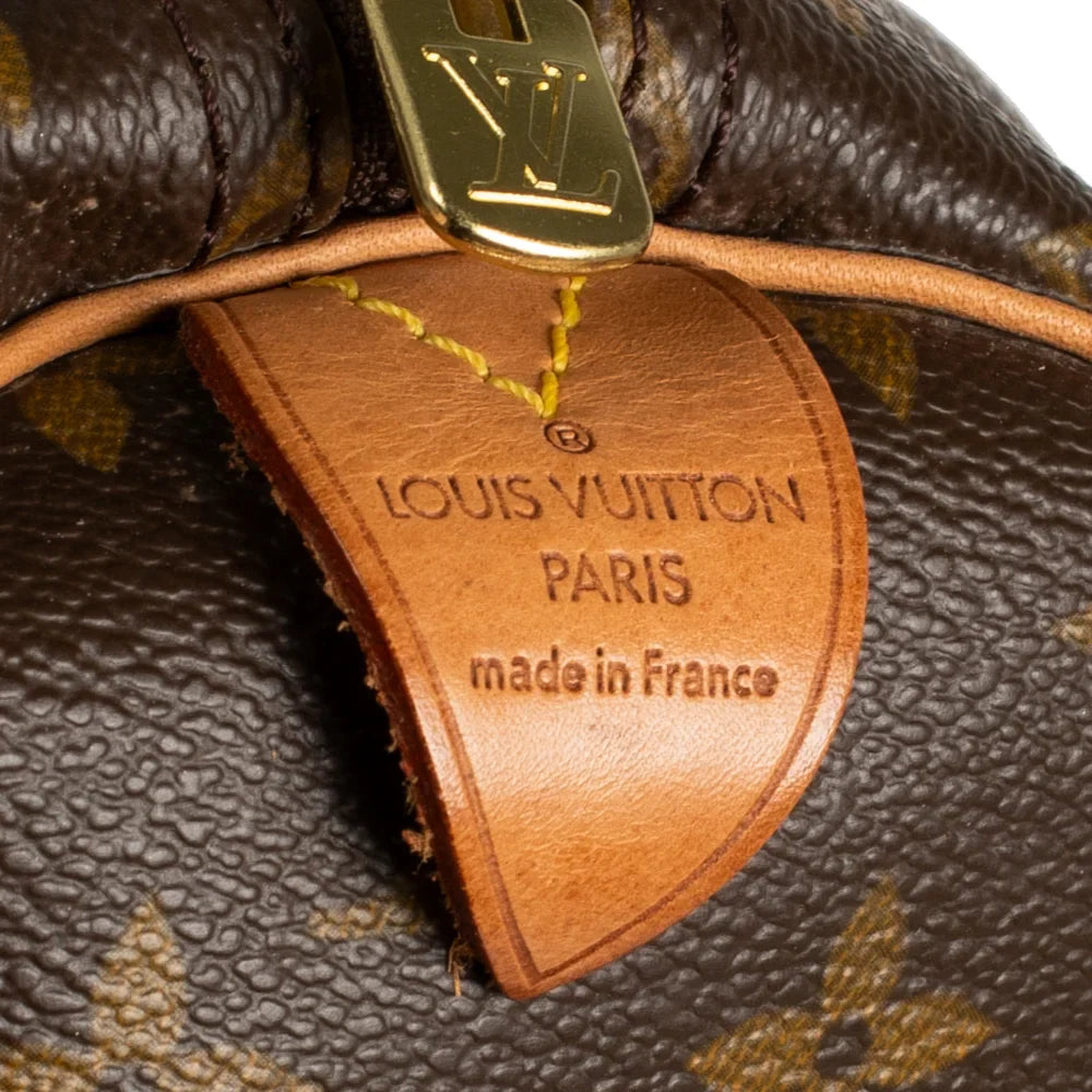 Keepall 55 Vintage en toile monogram marron