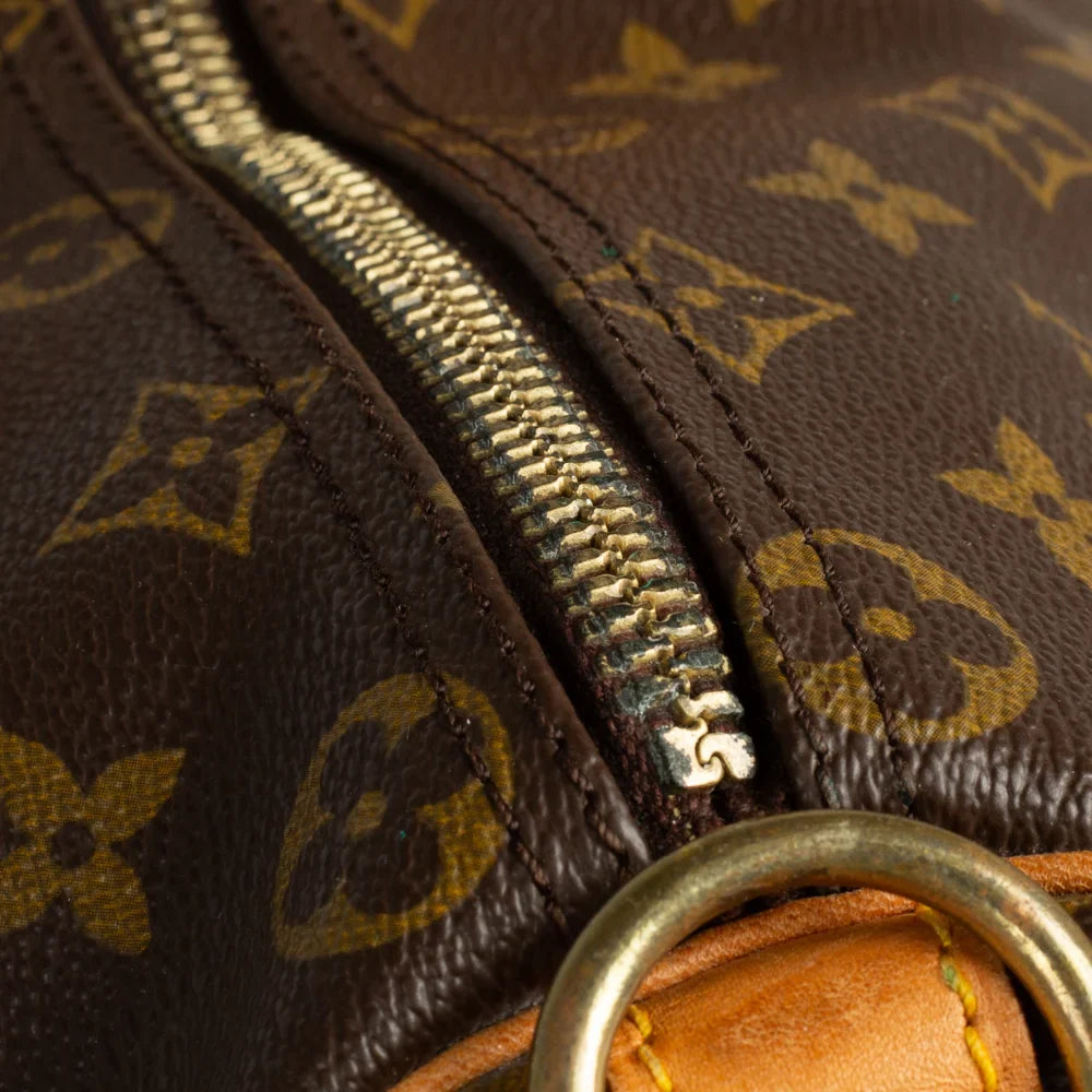Keepall 50 Vintage en toile monogram marron