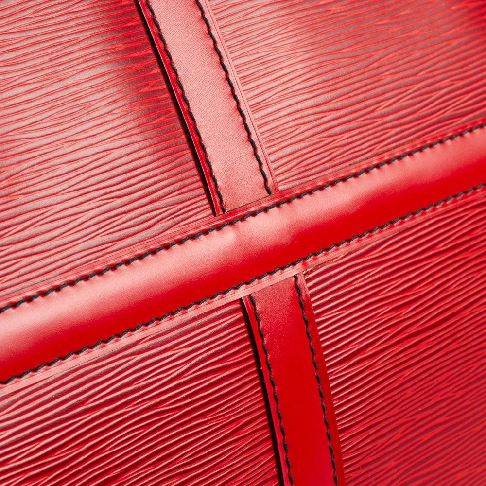 Keepall 60 Vintage en cuir épi rouge