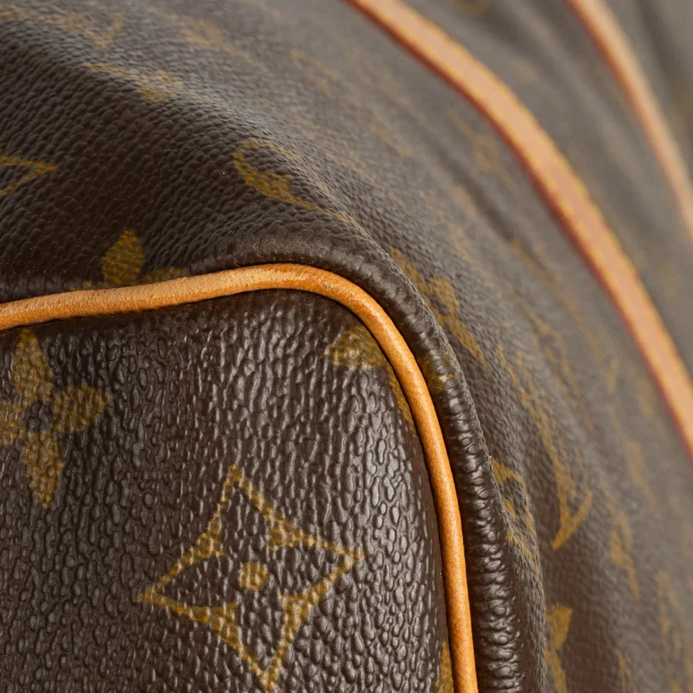 Keepall 50 Vintage en toile monogram marron