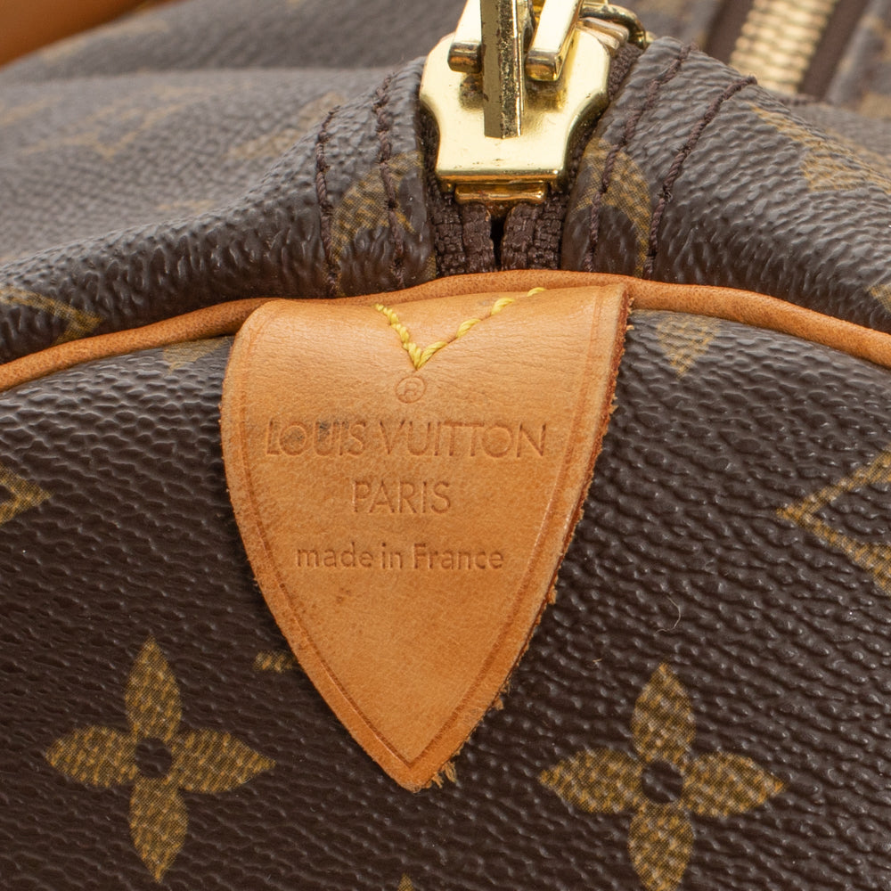 Keepall 55 Vintage en toile monogramme marron