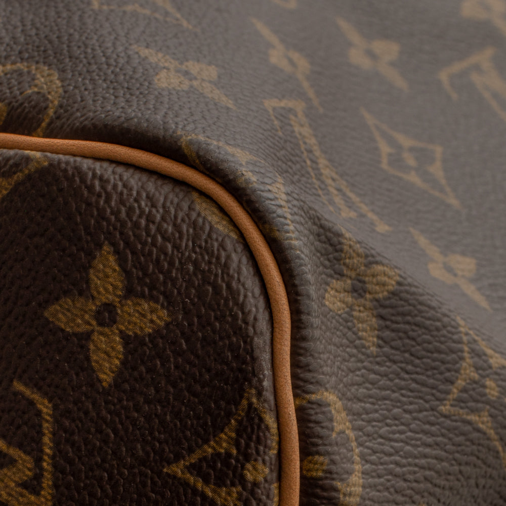 Keepall 55 Vintage en toile monogramme marron