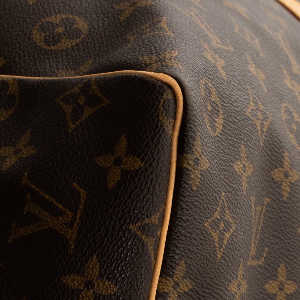 Keepall 60 Vintage en toile monogram marron