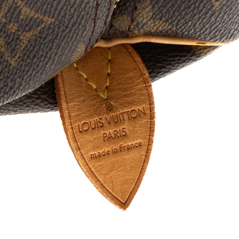Keepall 60 Vintage en toile monogram marron