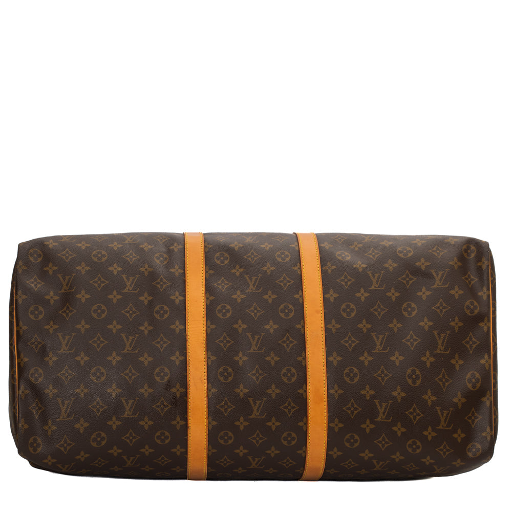 Keepall 60 Vintage en toile monogram marron