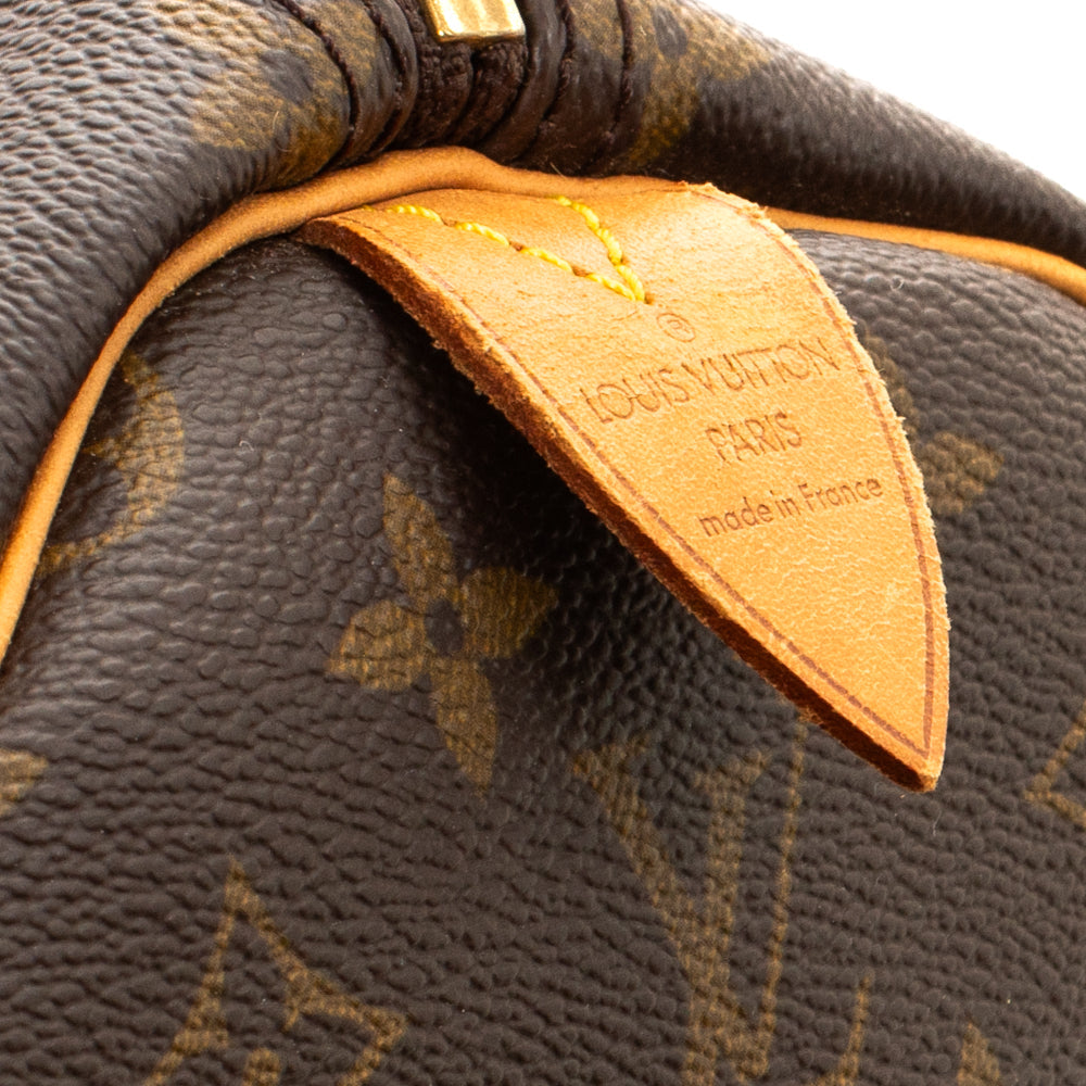 Keepall 60 Vintage en toile monogram marron