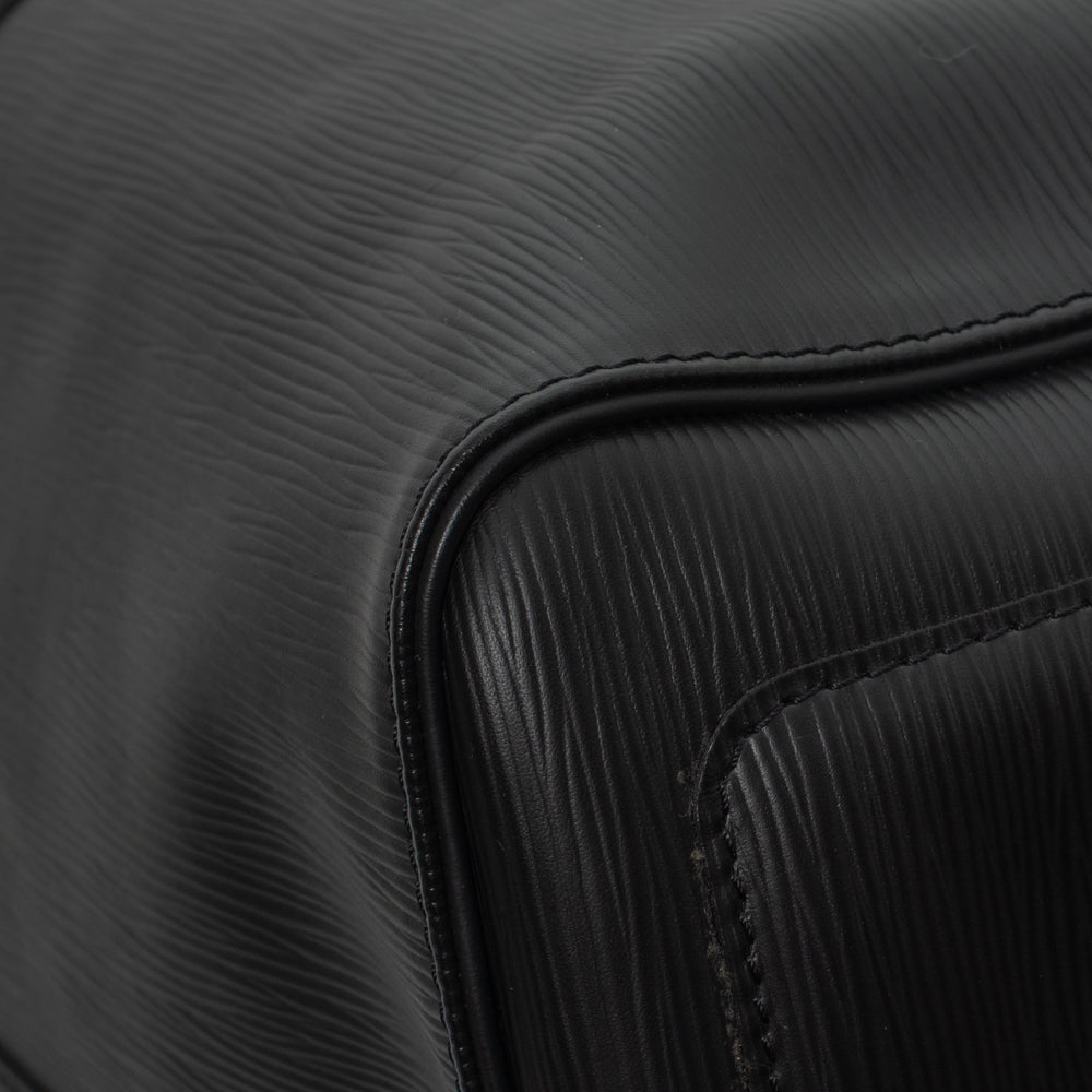 Keepall 55 Vintage en cuir épi noir