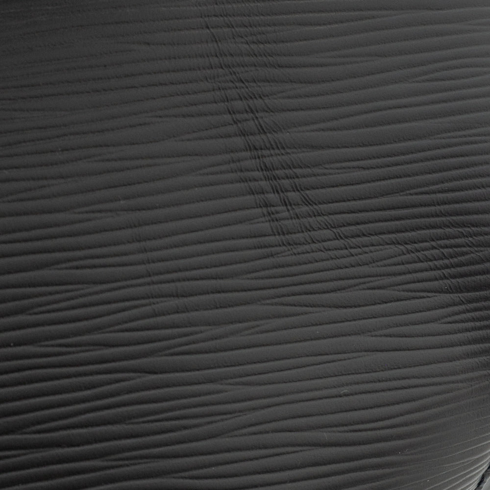 Keepall 55 Vintage en cuir épi noir