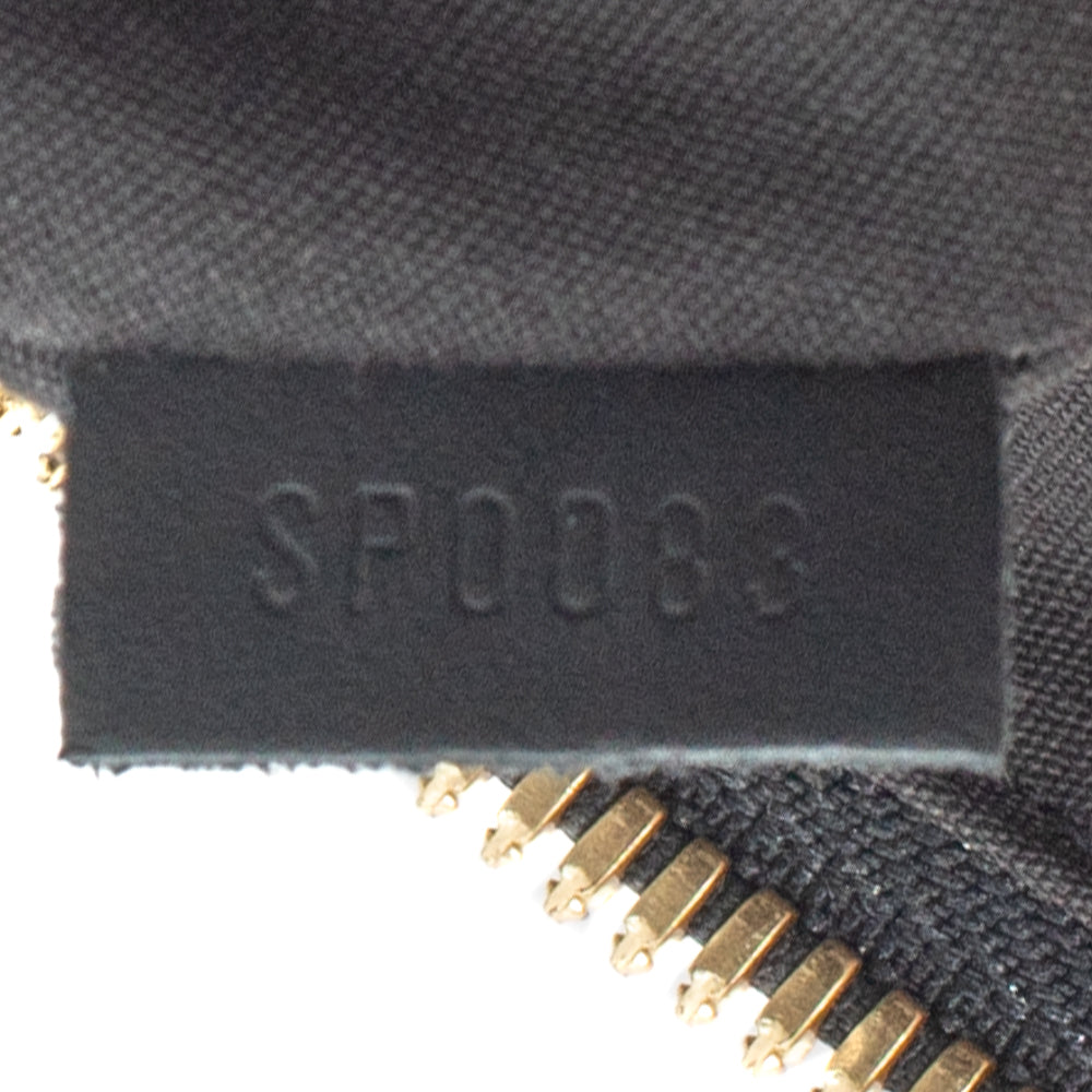 Keepall 55 Vintage en cuir épi noir