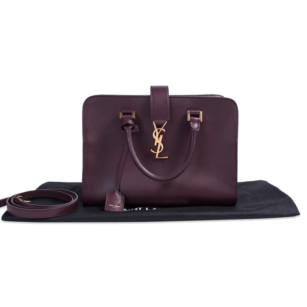 Saint Laurent Monogram Cabas Tote Bag