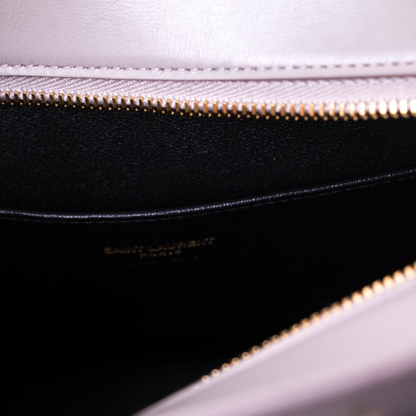 Saint Laurent Monogram Cabas Baby Leather Tote