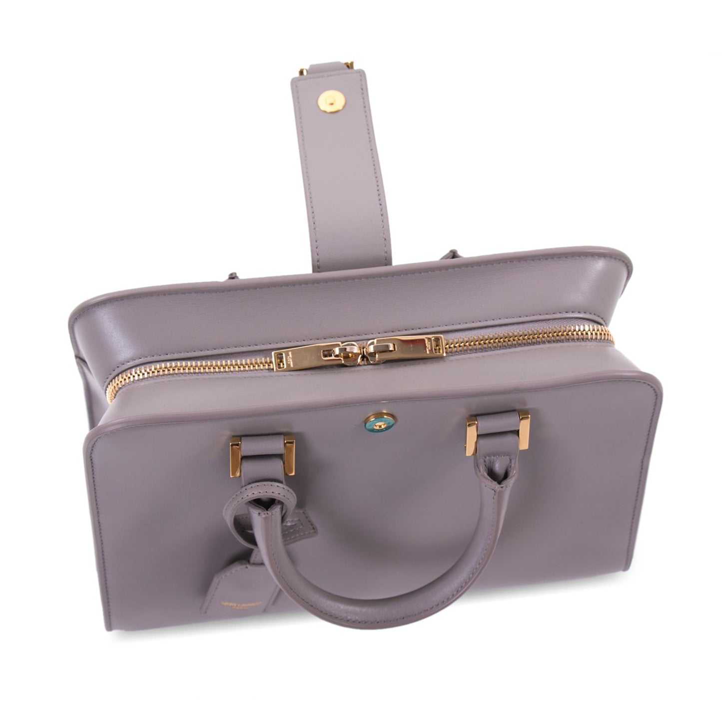 Saint Laurent Monogram Cabas Baby Leather Tote