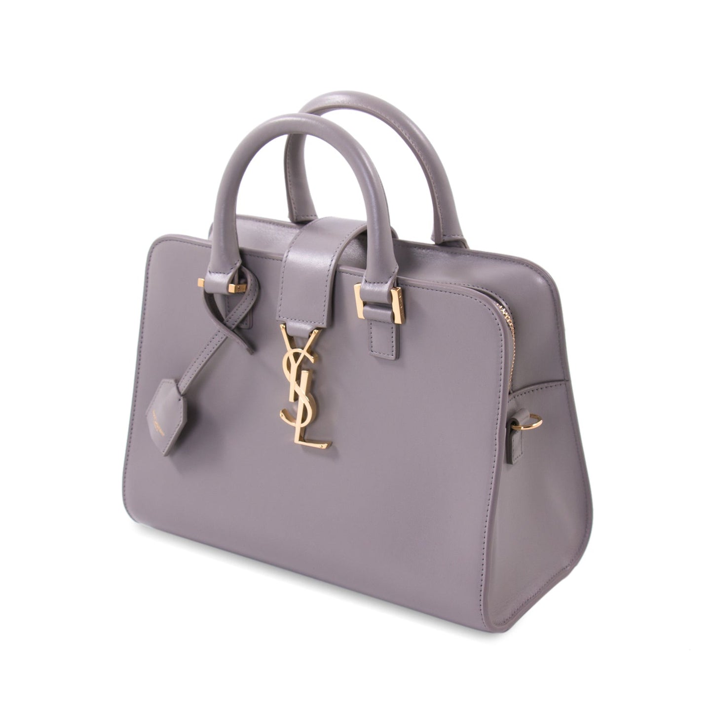 Saint Laurent Monogram Cabas Baby Leather Tote