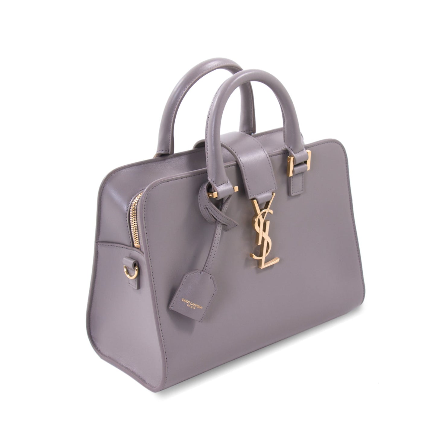 Saint Laurent Monogram Cabas Baby Leather Tote