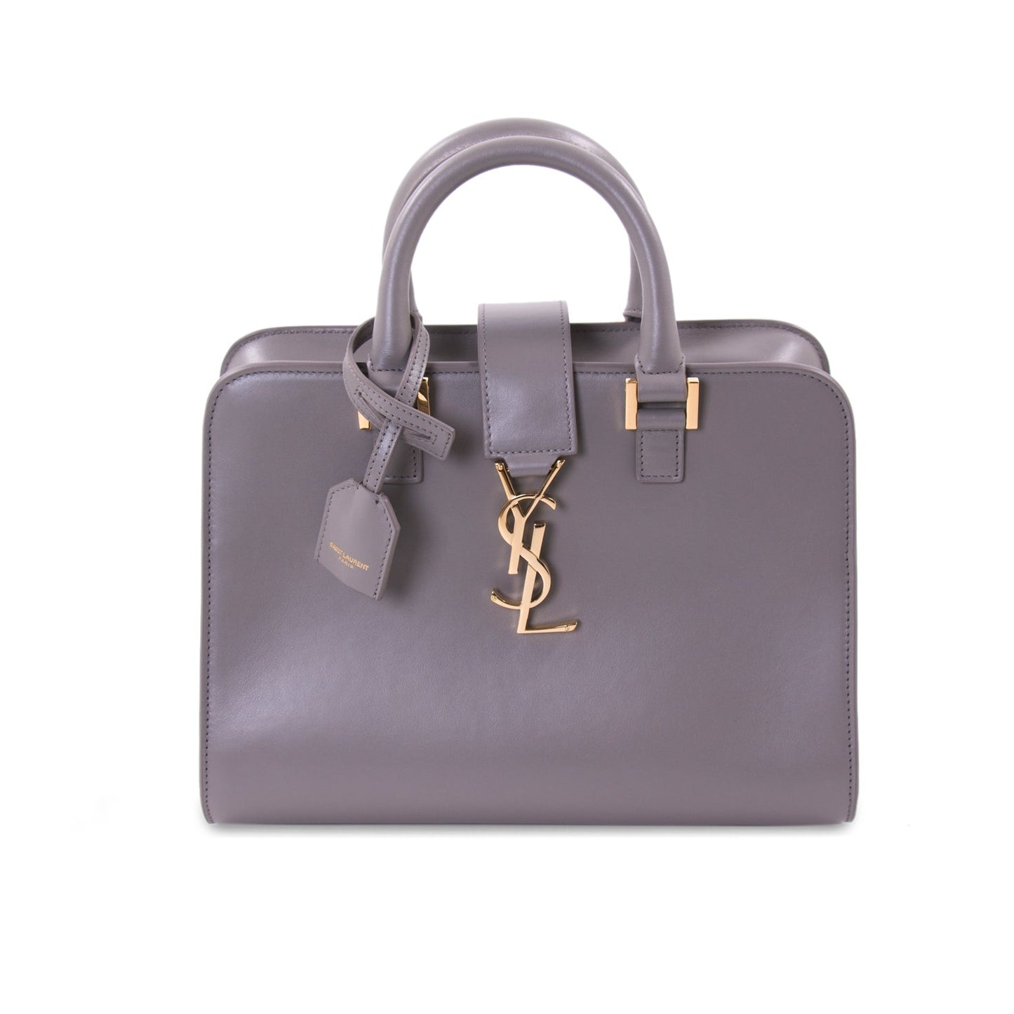 Saint Laurent Monogram Cabas Baby Leather Tote