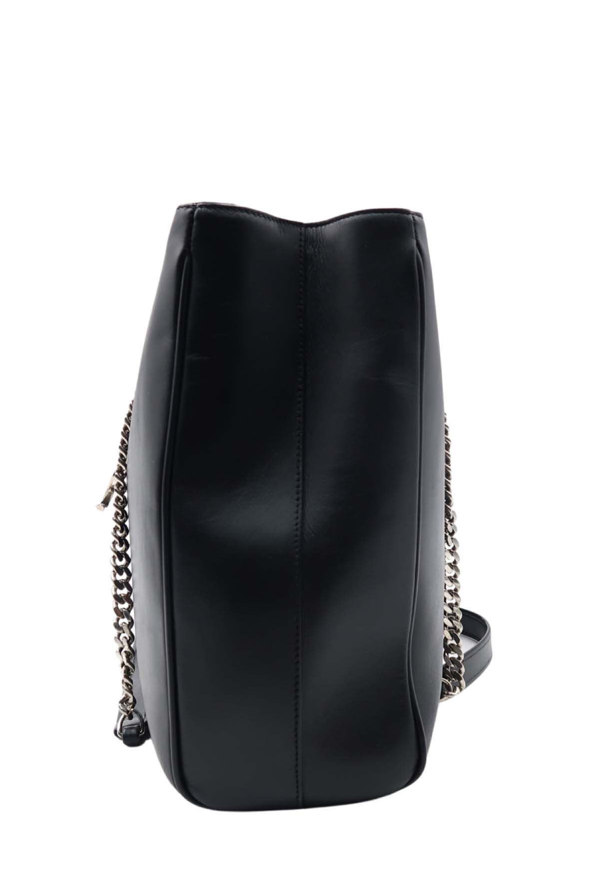 Cassandre Monogram Shopping Tote Black