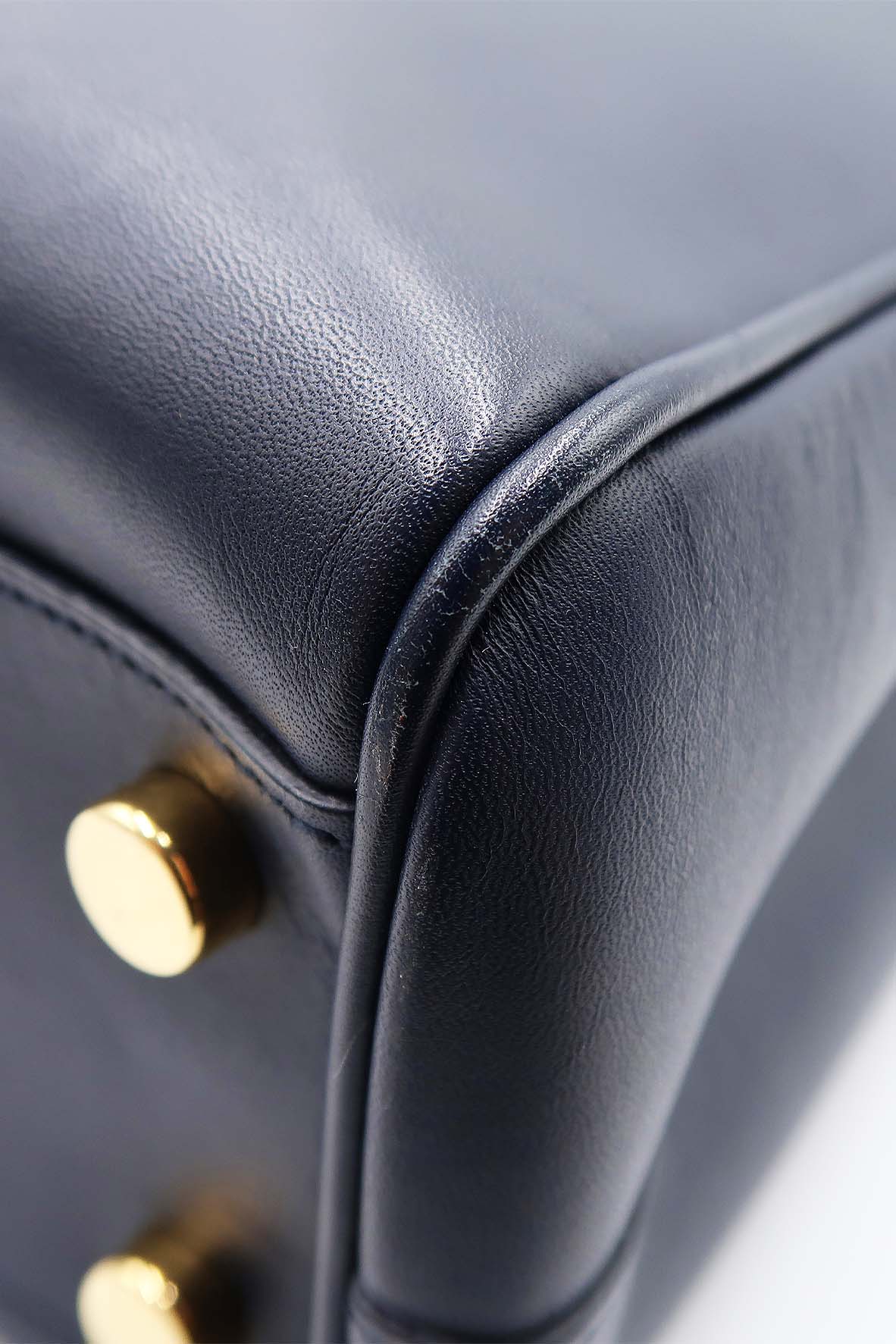 Cassandre Shopper Tote Navy