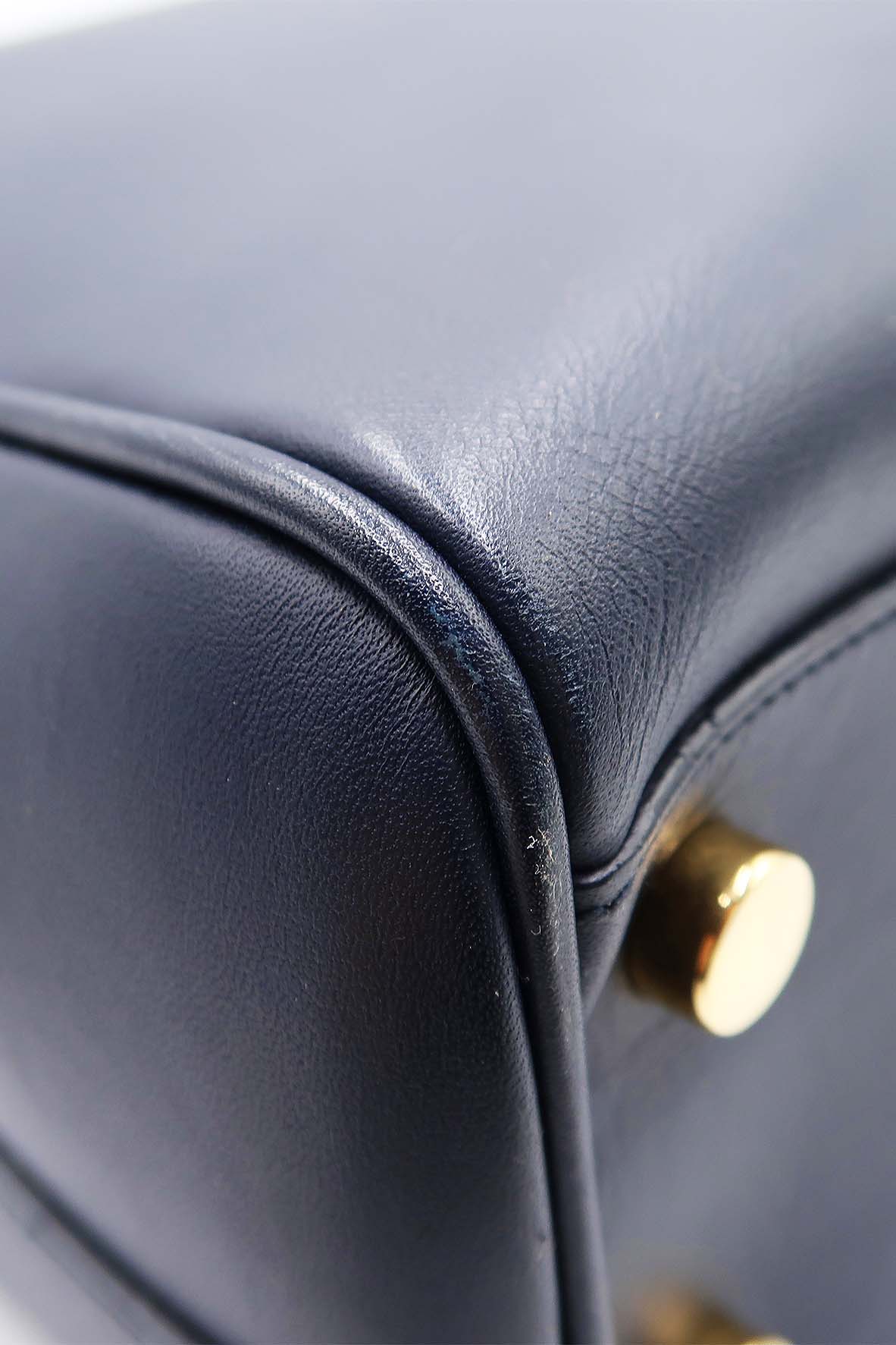 Cassandre Shopper Tote Navy