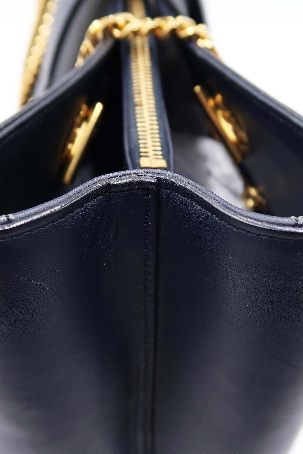Cassandre Shopper Tote Navy