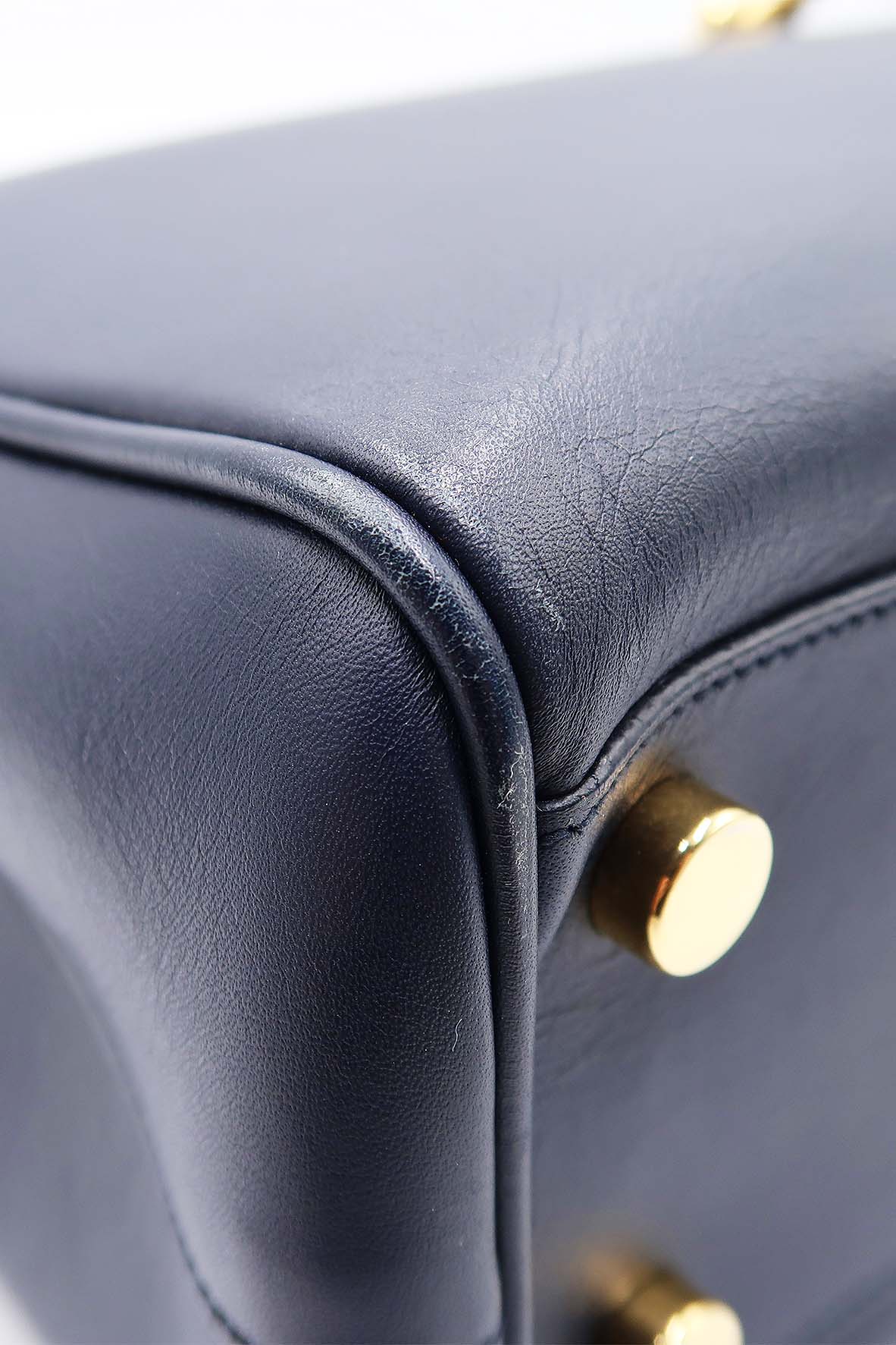 Cassandre Shopper Tote Navy