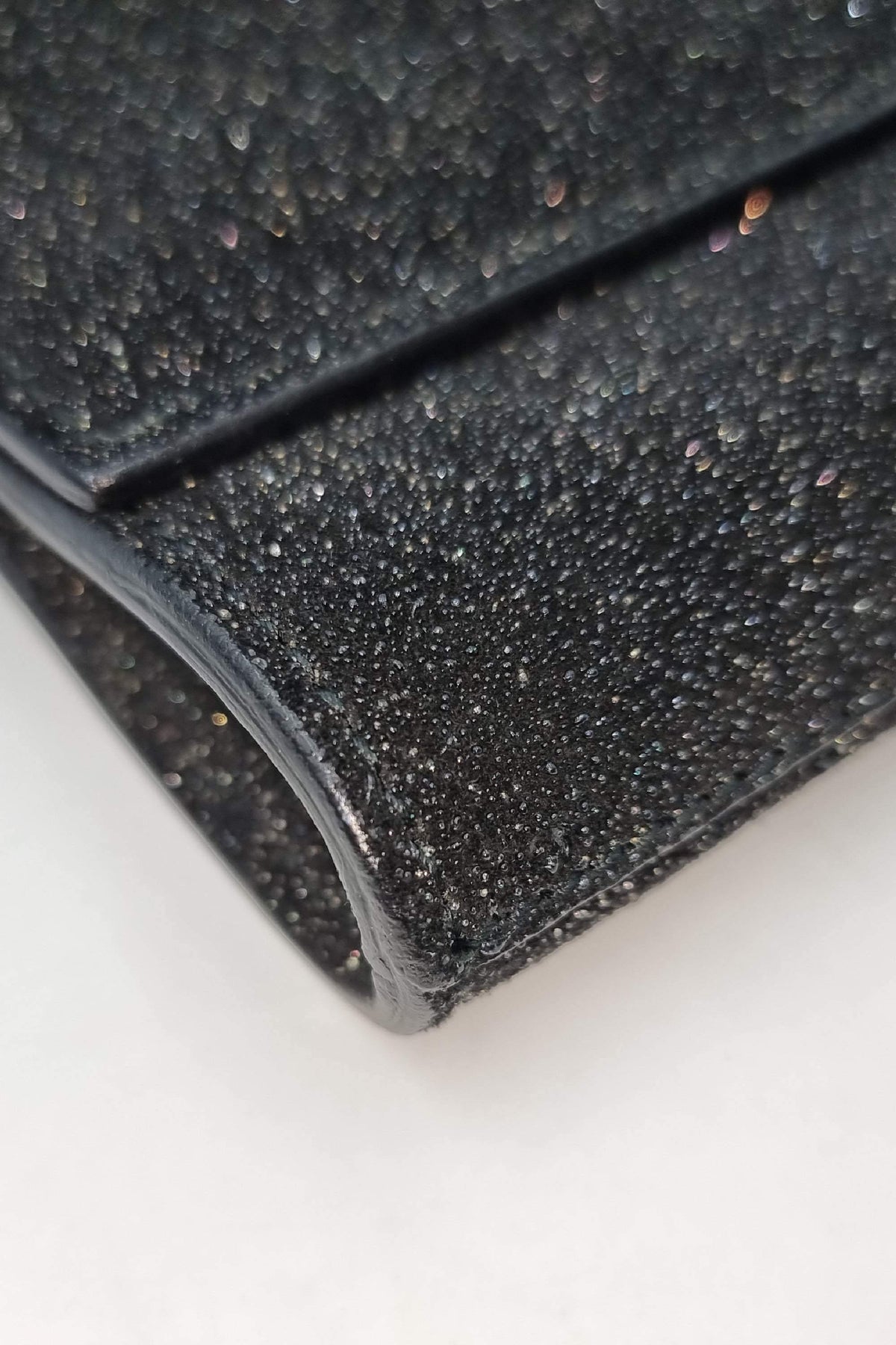 Chyc Clutch Black Glitter