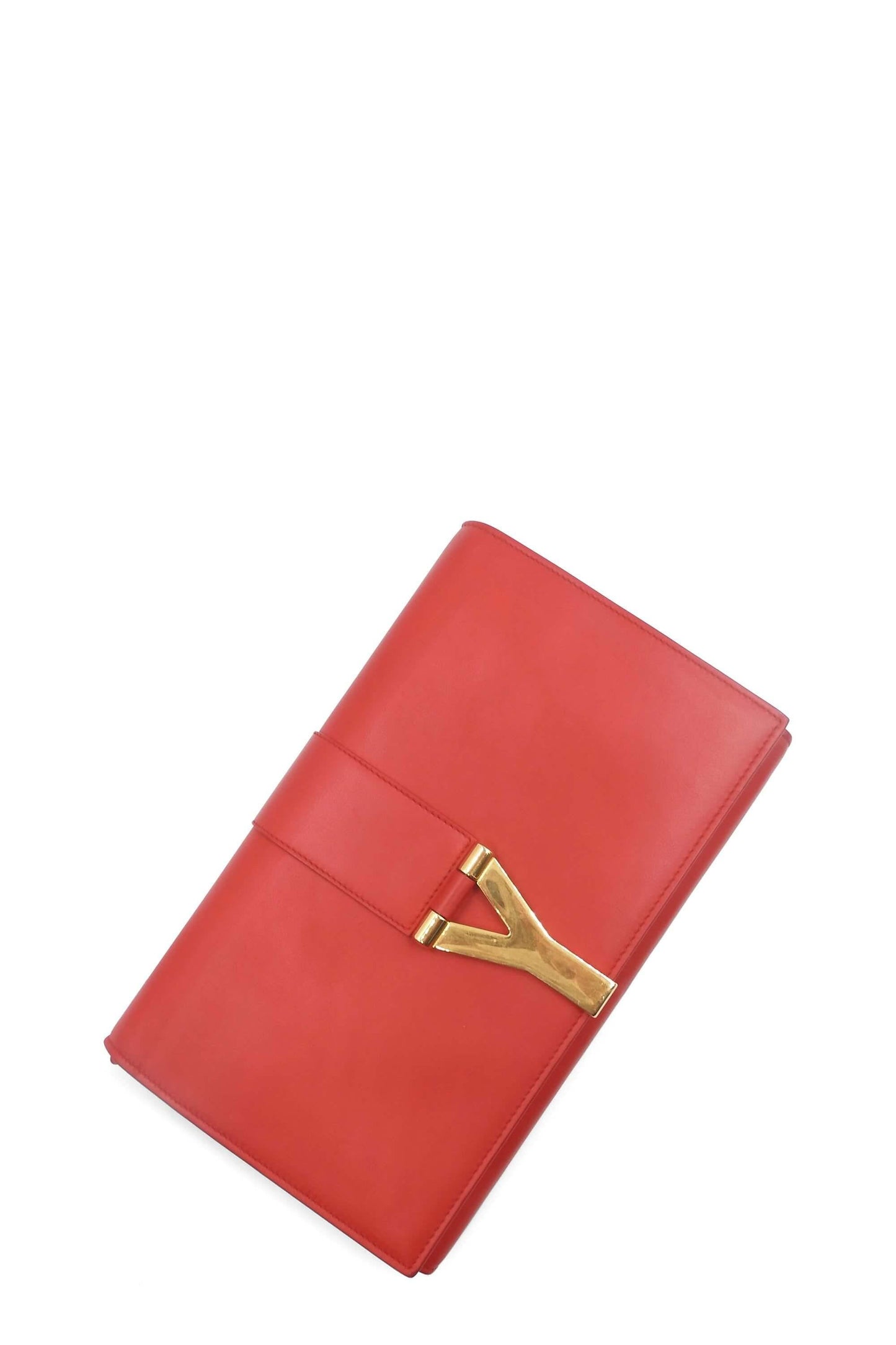 Classic Y Ligne Wallet on Chain Red