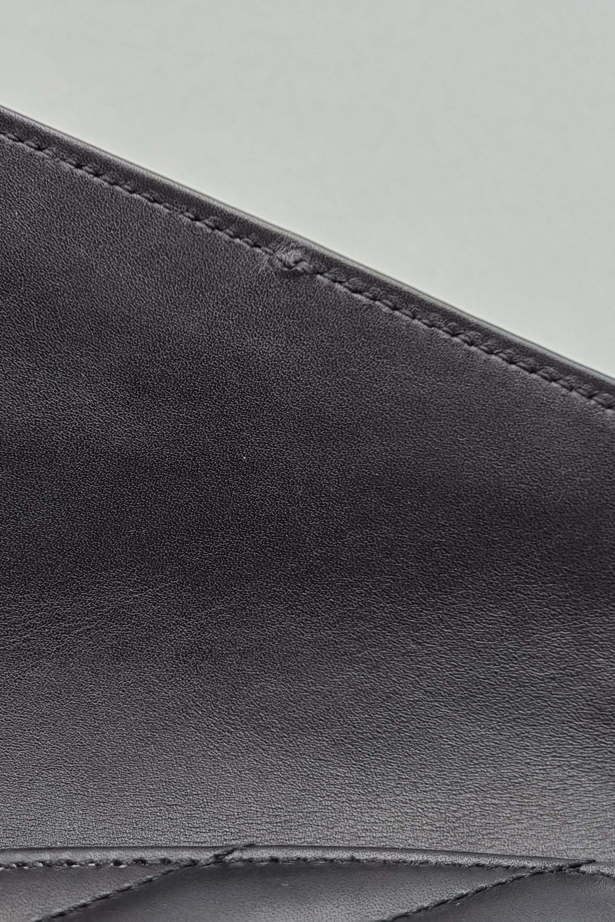 Envelope Monogram Clutch Black