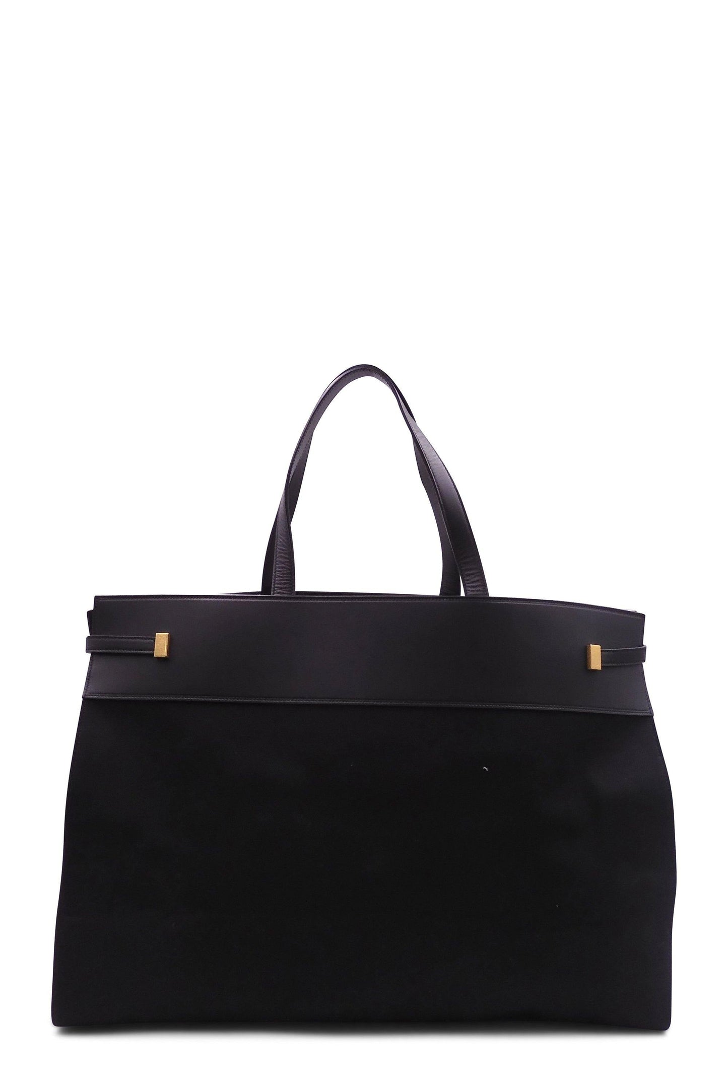Large Manhattan Canvas Tote Black