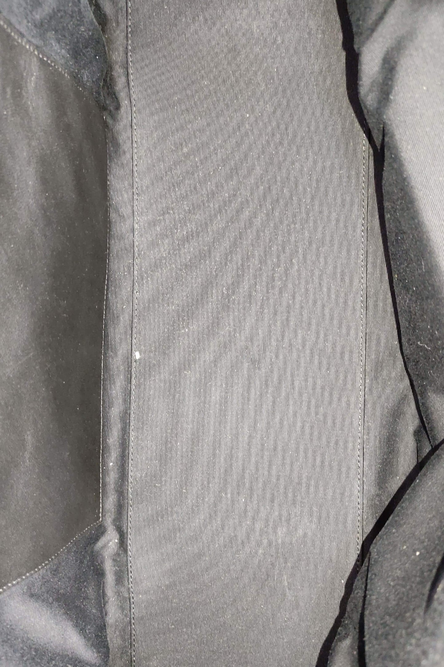 Large Manhattan Canvas Tote Black