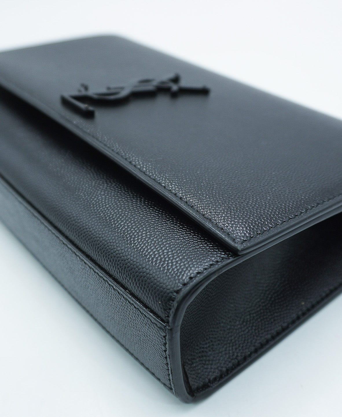 Medium Monogram Kate Grain Leather Black