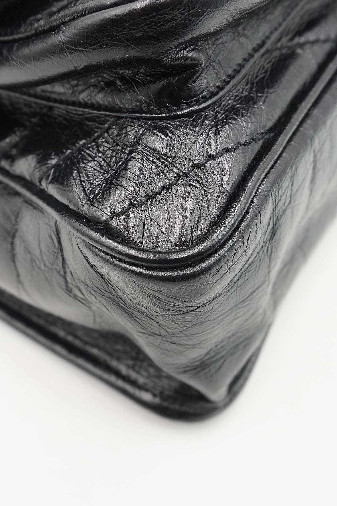 Medium Niki Crinkle Black