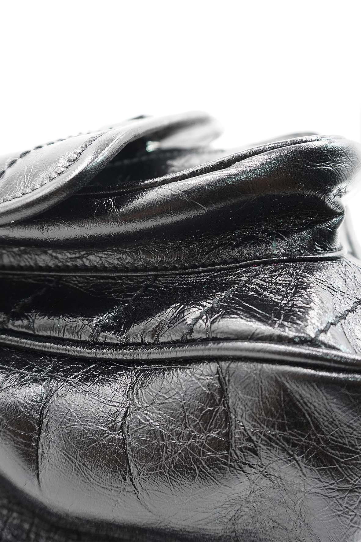 Medium Niki Crinkle Black