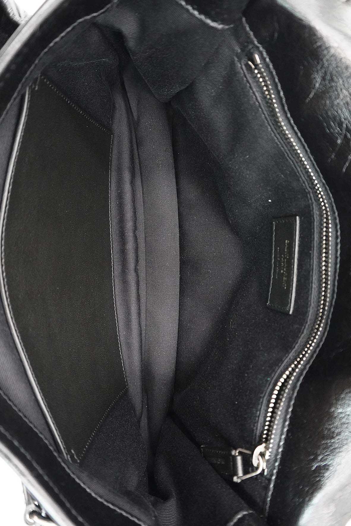 Medium Niki Crinkle Black