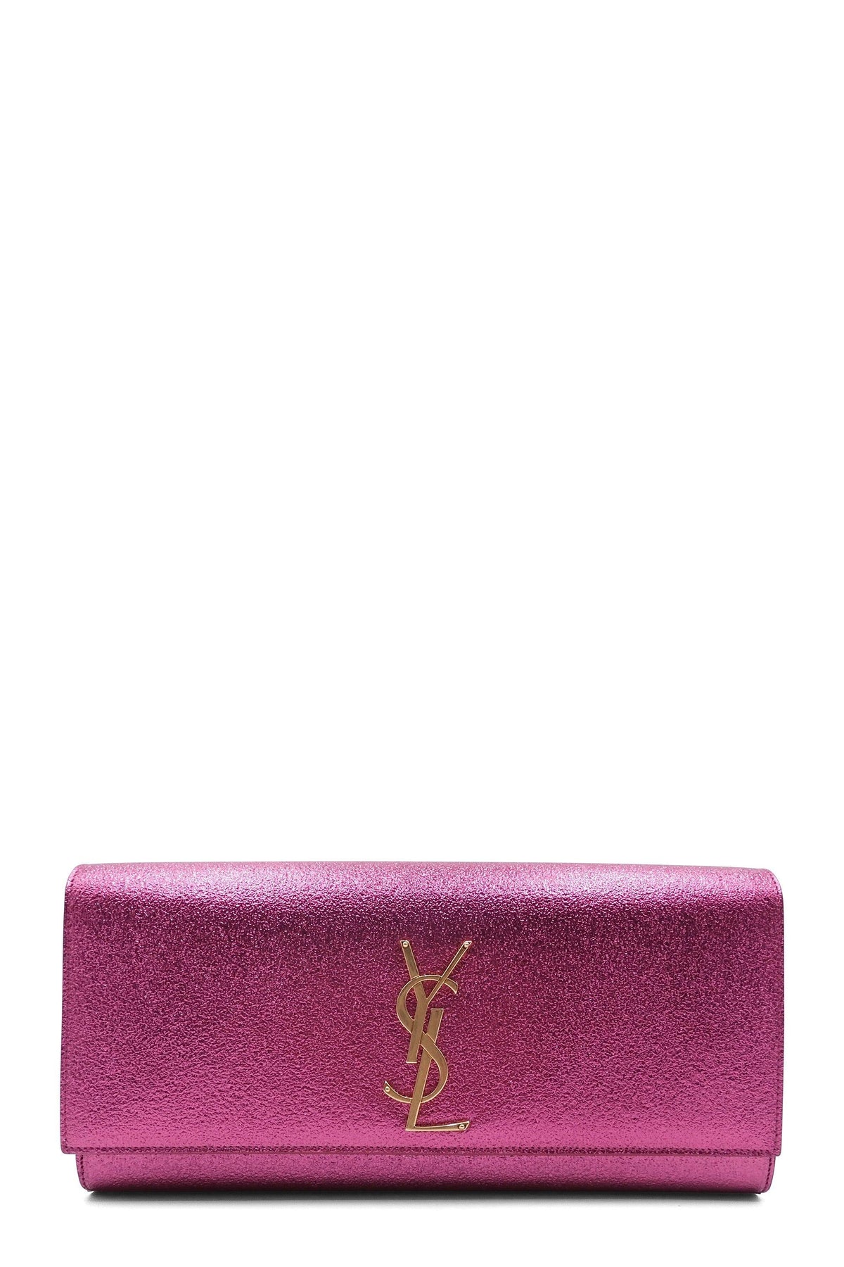 Monogram Cassandre Clutch Metallic Pink