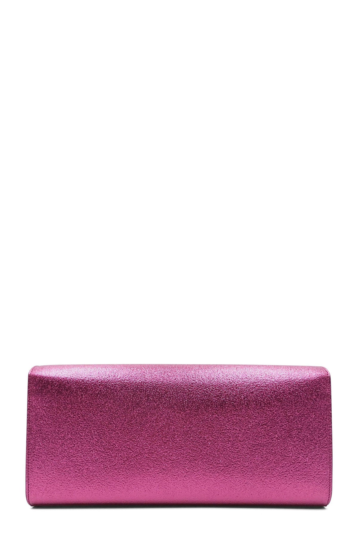 Monogram Cassandre Clutch Metallic Pink