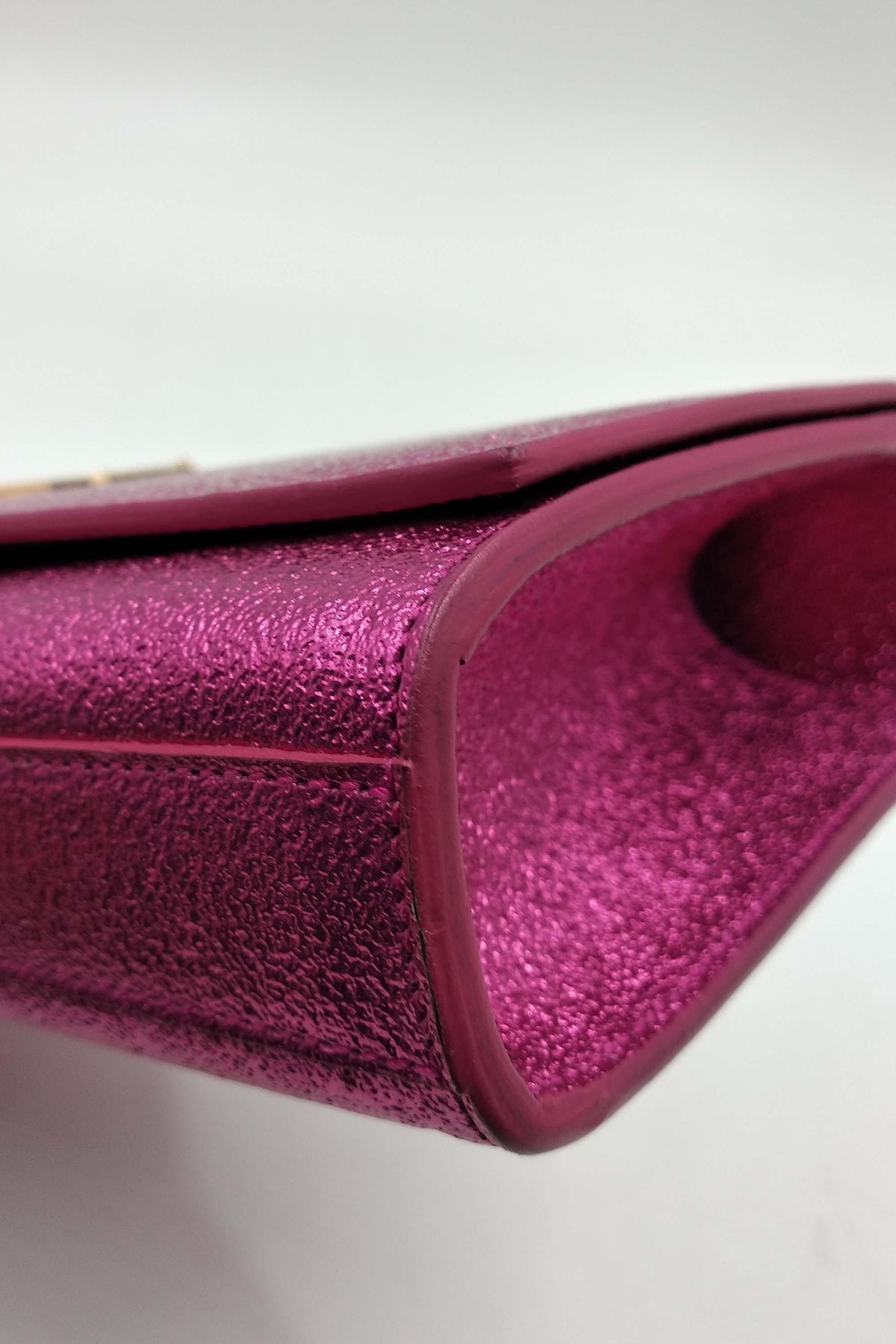 Monogram Cassandre Clutch Metallic Pink