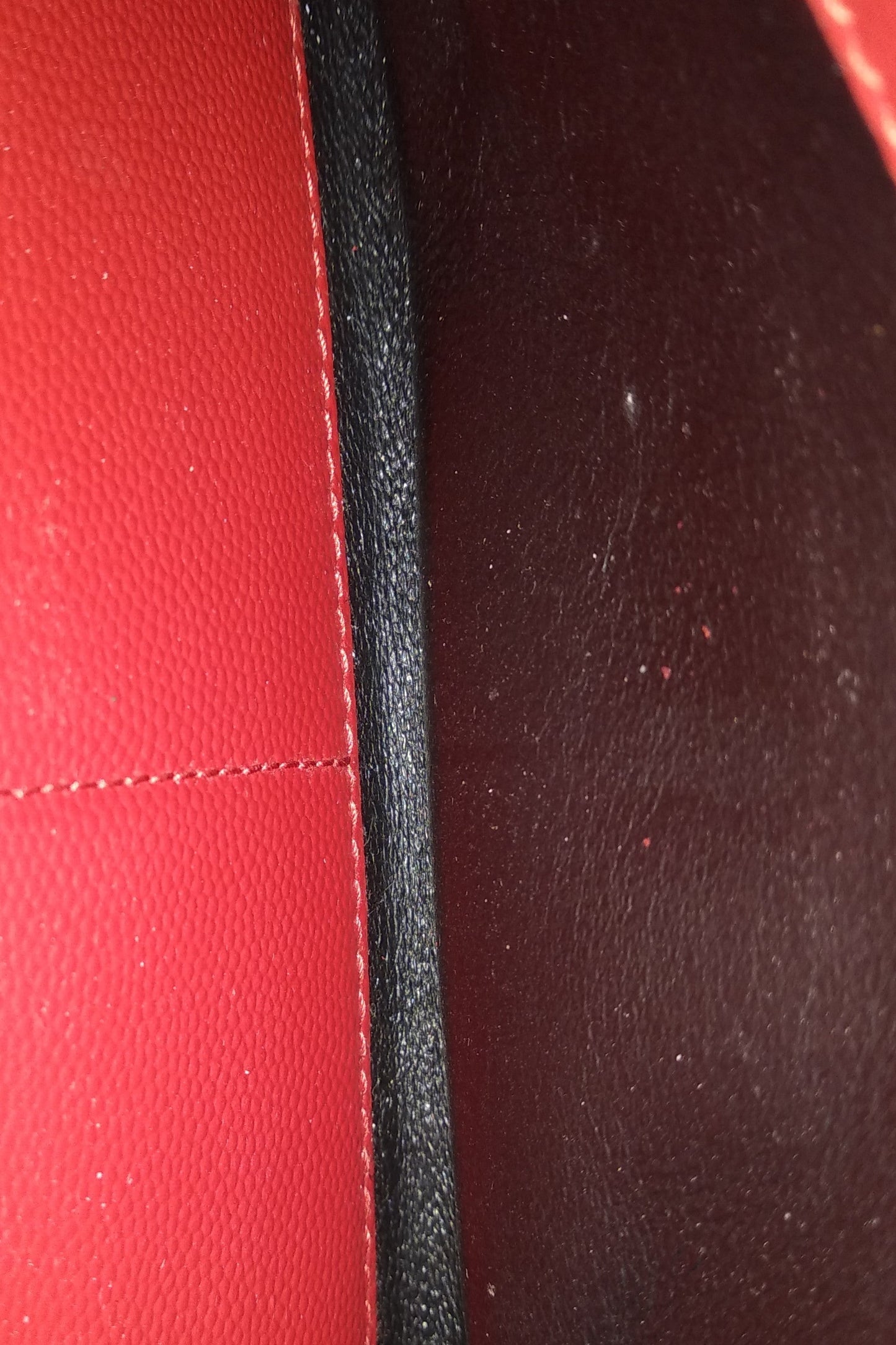 Monogram Envelope Wallet Red