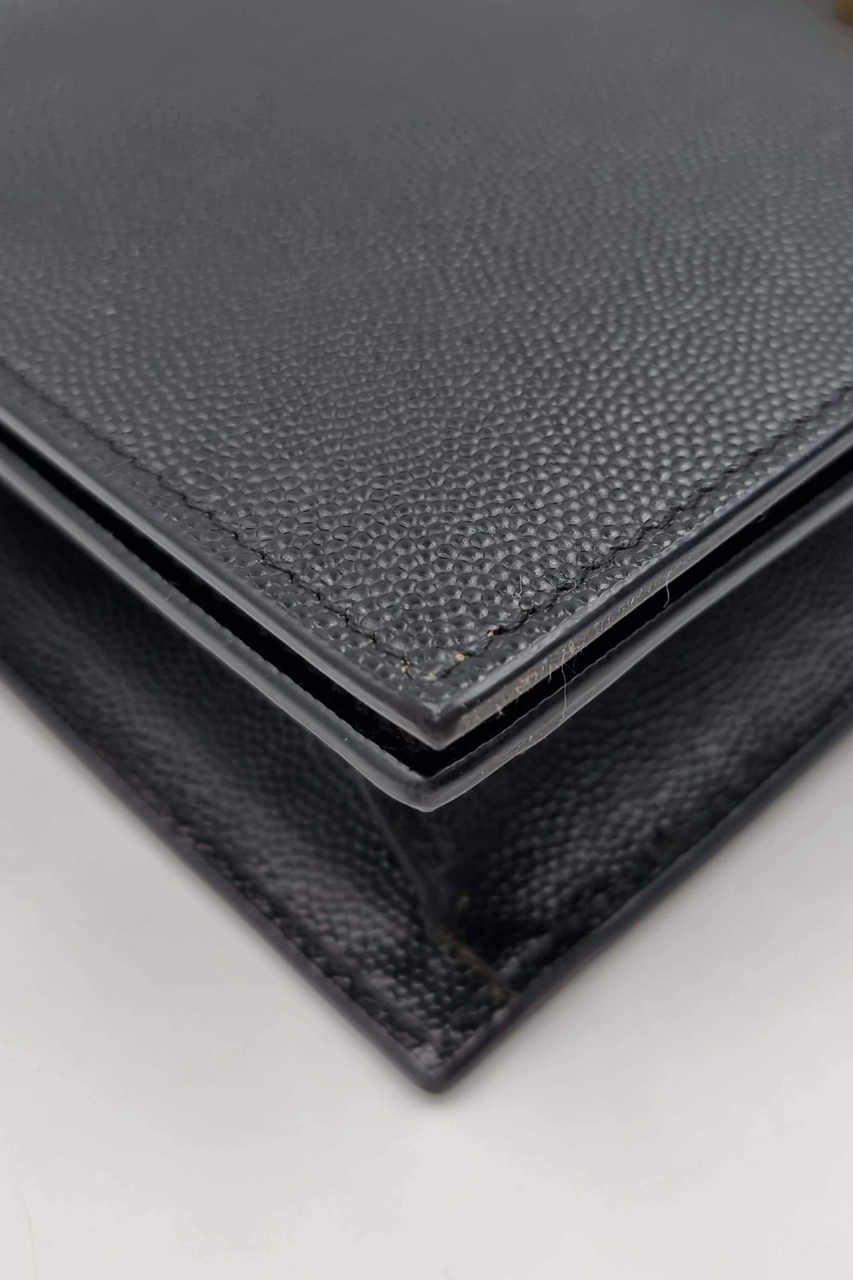 Monogram Kate Clutch Black