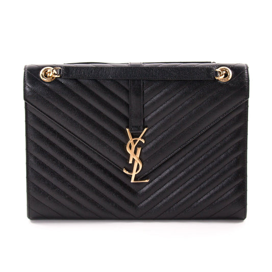 Saint Laurent Monogram Large Quilted Shoulder Bag