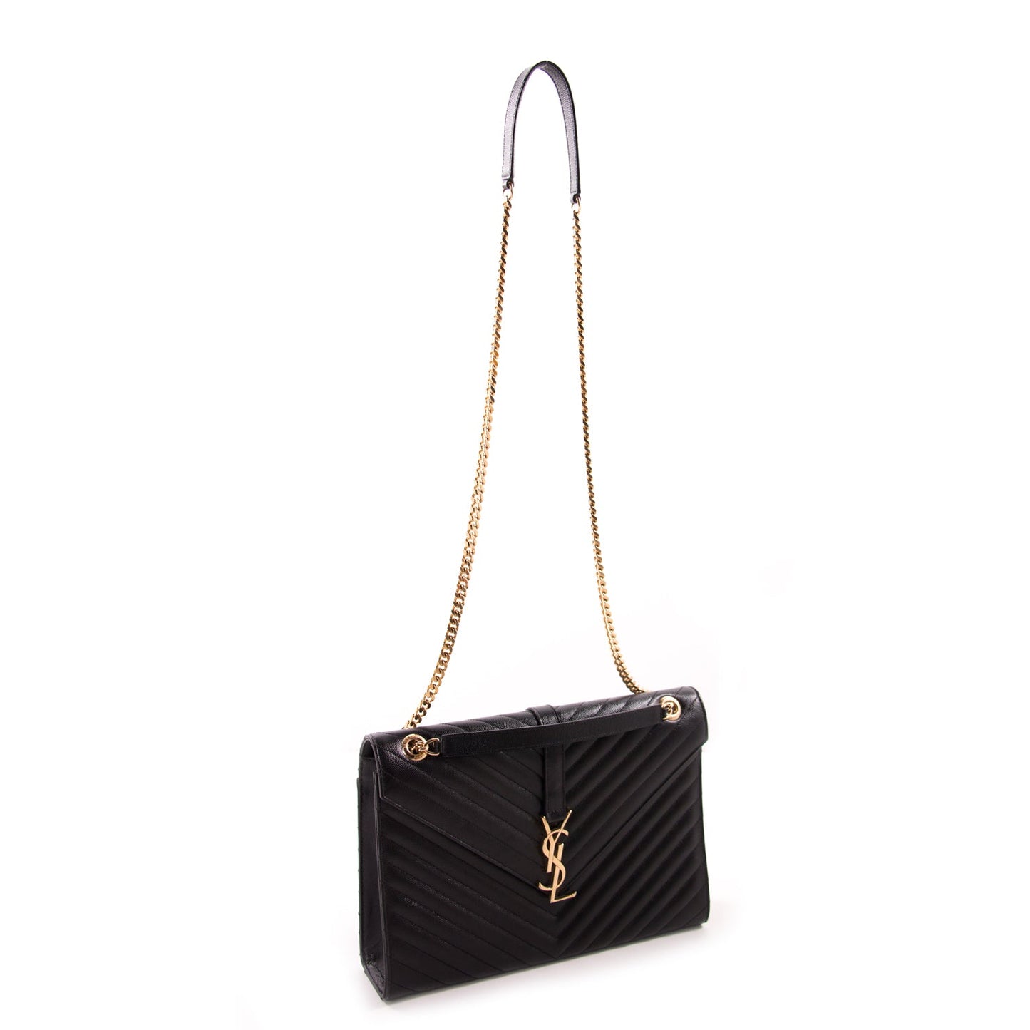 Saint Laurent Monogram Large Quilted Shoulder Bag