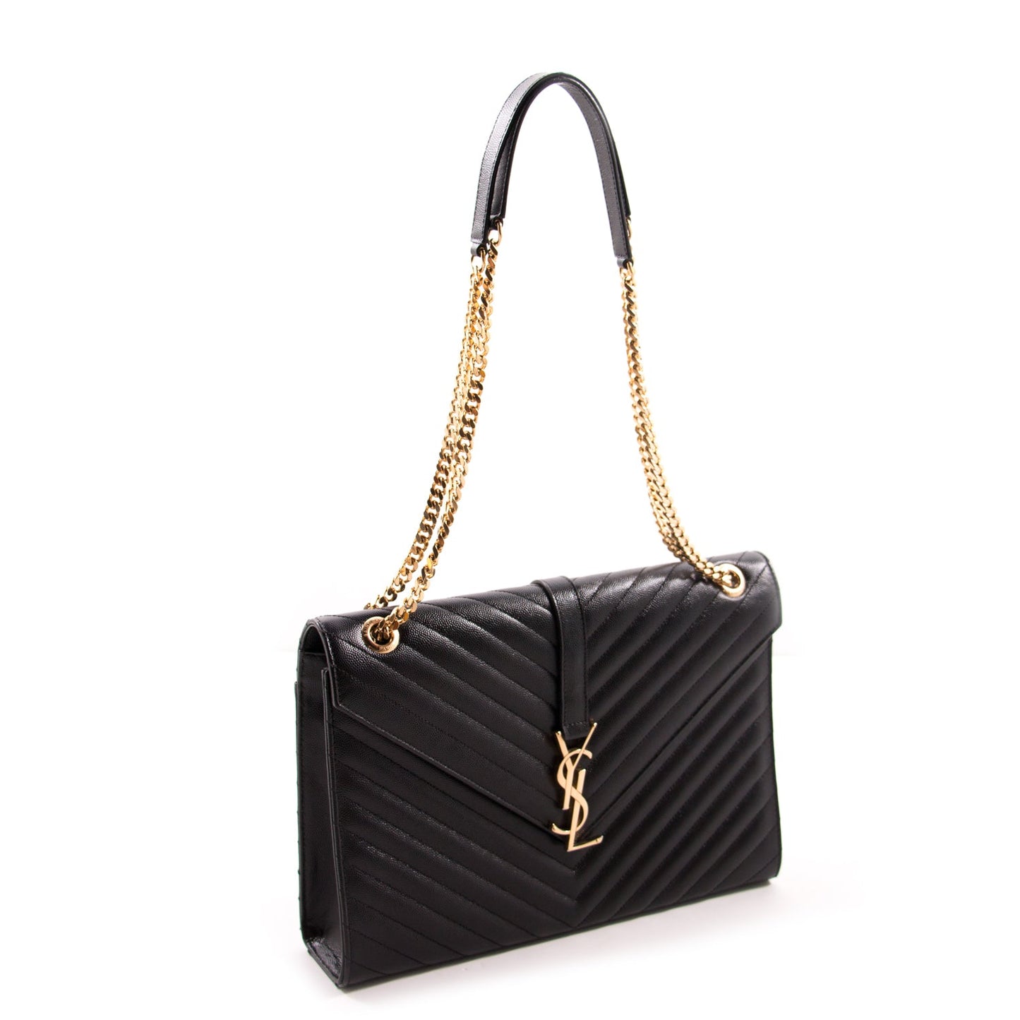 Saint Laurent Monogram Large Quilted Shoulder Bag