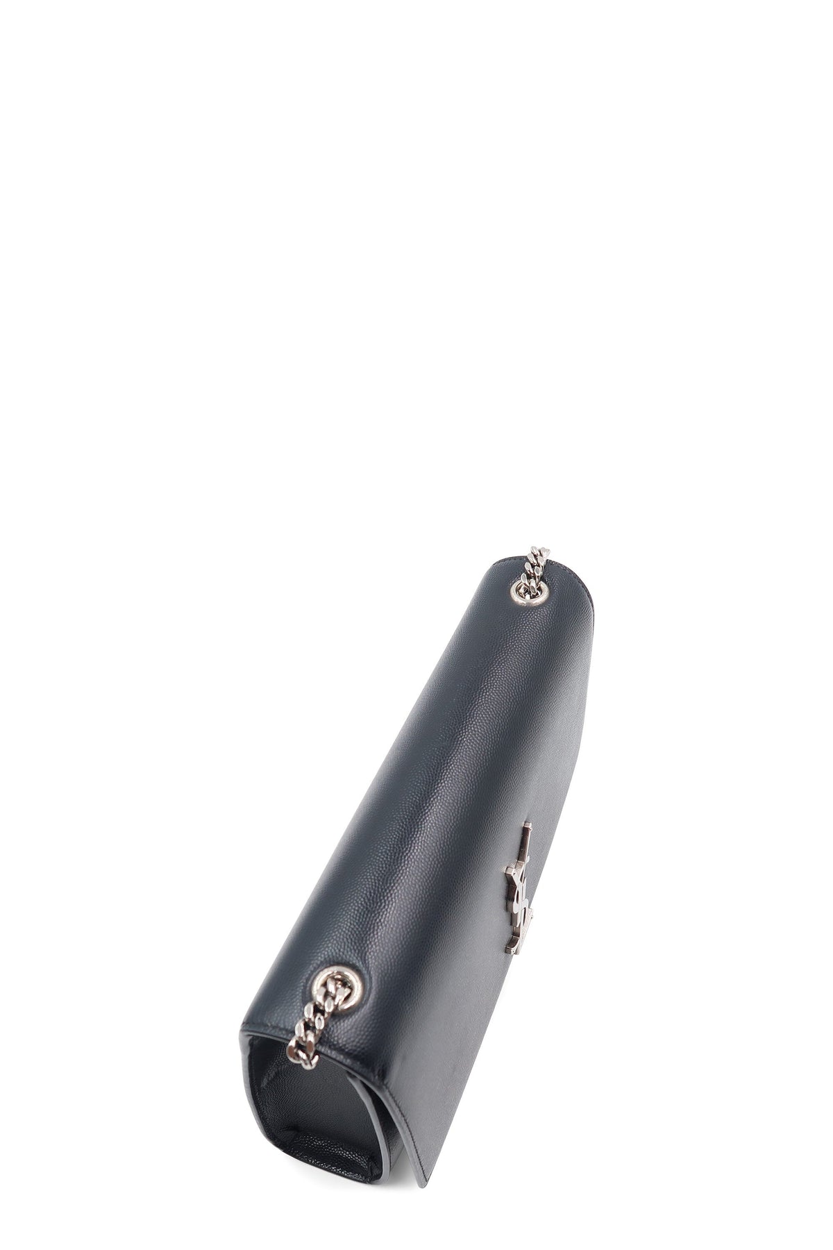 Monogram Medium Kate Black with Silver Hardware Black